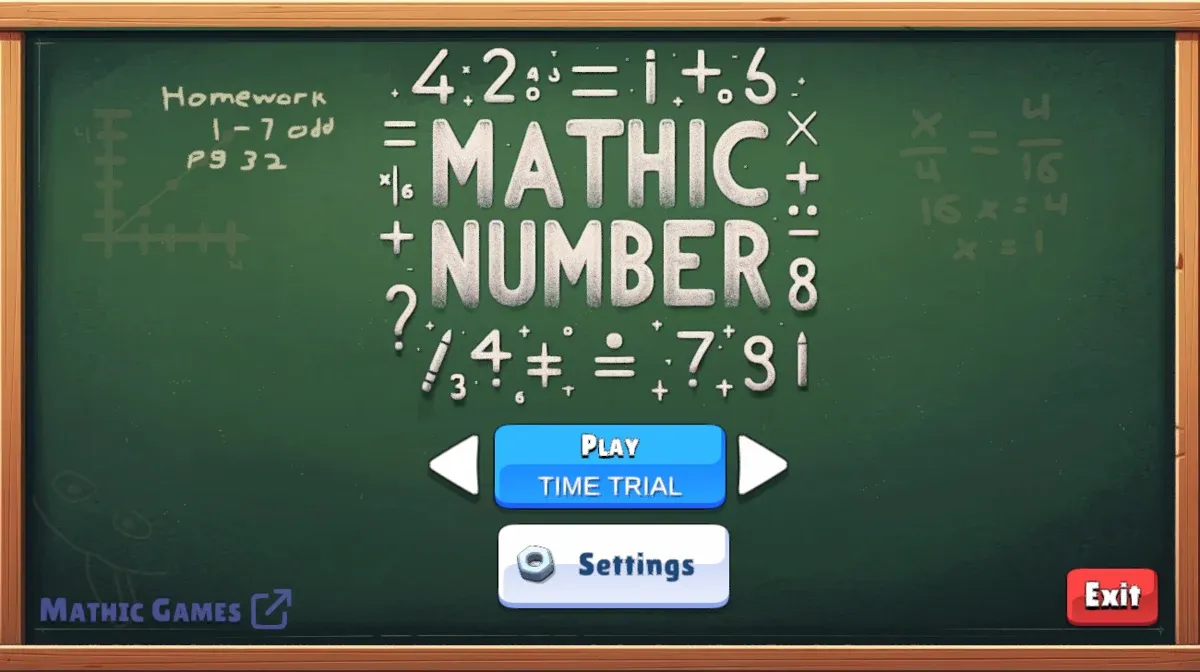 Mathic Number screenshot